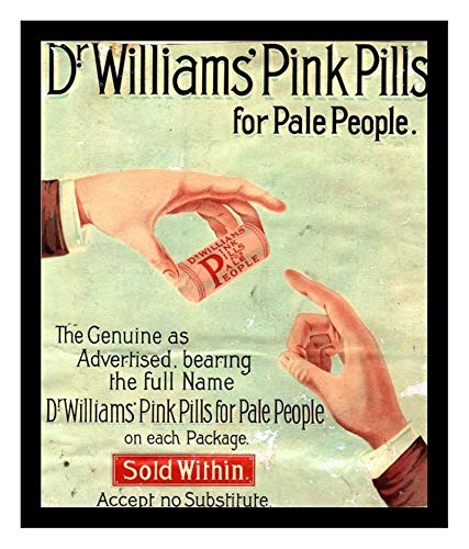 Vintage Ad of the Week: Dr. Williams' Pink Pills for Pale People